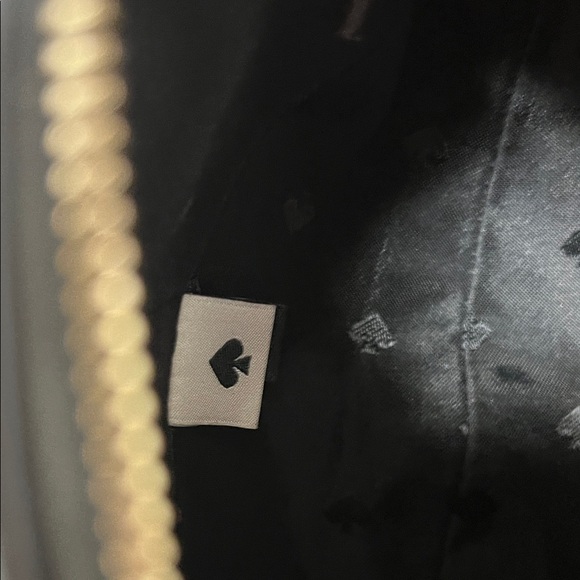 Kate Spade Morty the Penguin Crossbody Bag in Black and Cream NWOT - Picture 8 of 9